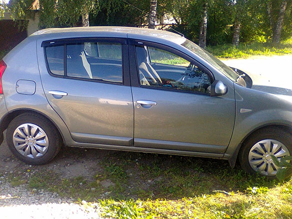 Восстановление Рено Сандеро после